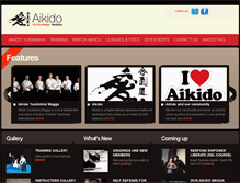 Tablet Screenshot of aikidowagga.com.au